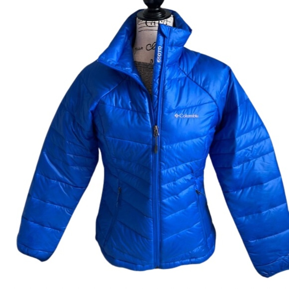 Women’s Columbia Blue puffer jacket